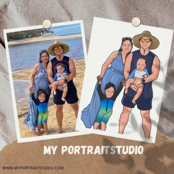 Digital Portrait Image | MyPortraitStudio | digital portrait painting
